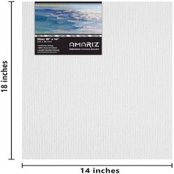 DOMS AMARIZ PREMIUM CANVAS BOARD 14 x 18 inch